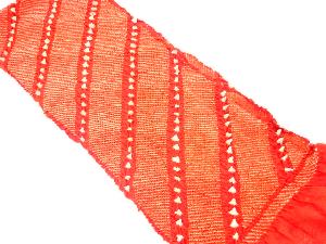 正絹　振袖用　絞り　帯揚げ